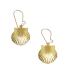 Seashell Gold Plated Earring Seashell Gold Plated Earring
